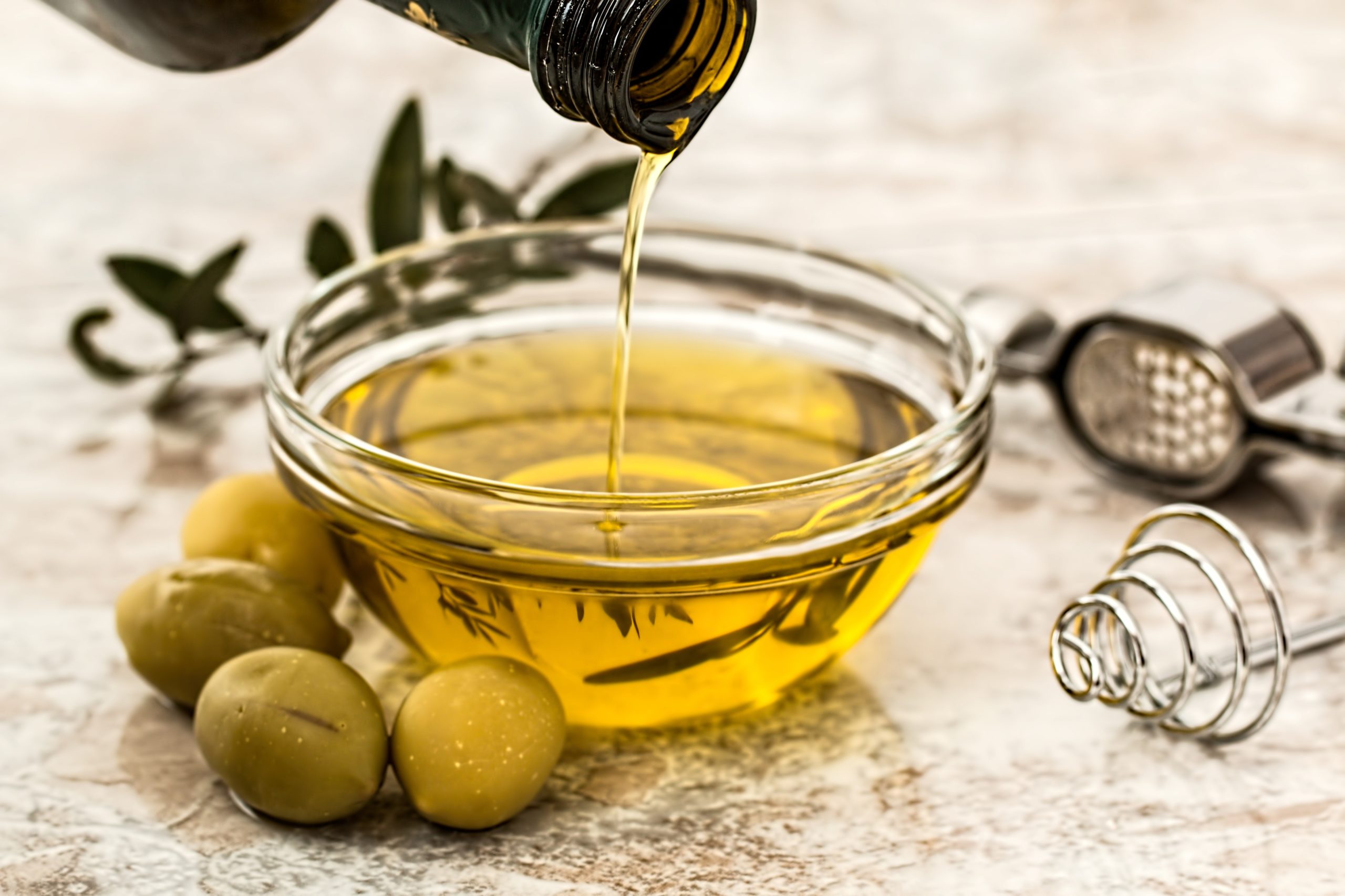 capelli maschera all'olio d'oliva
