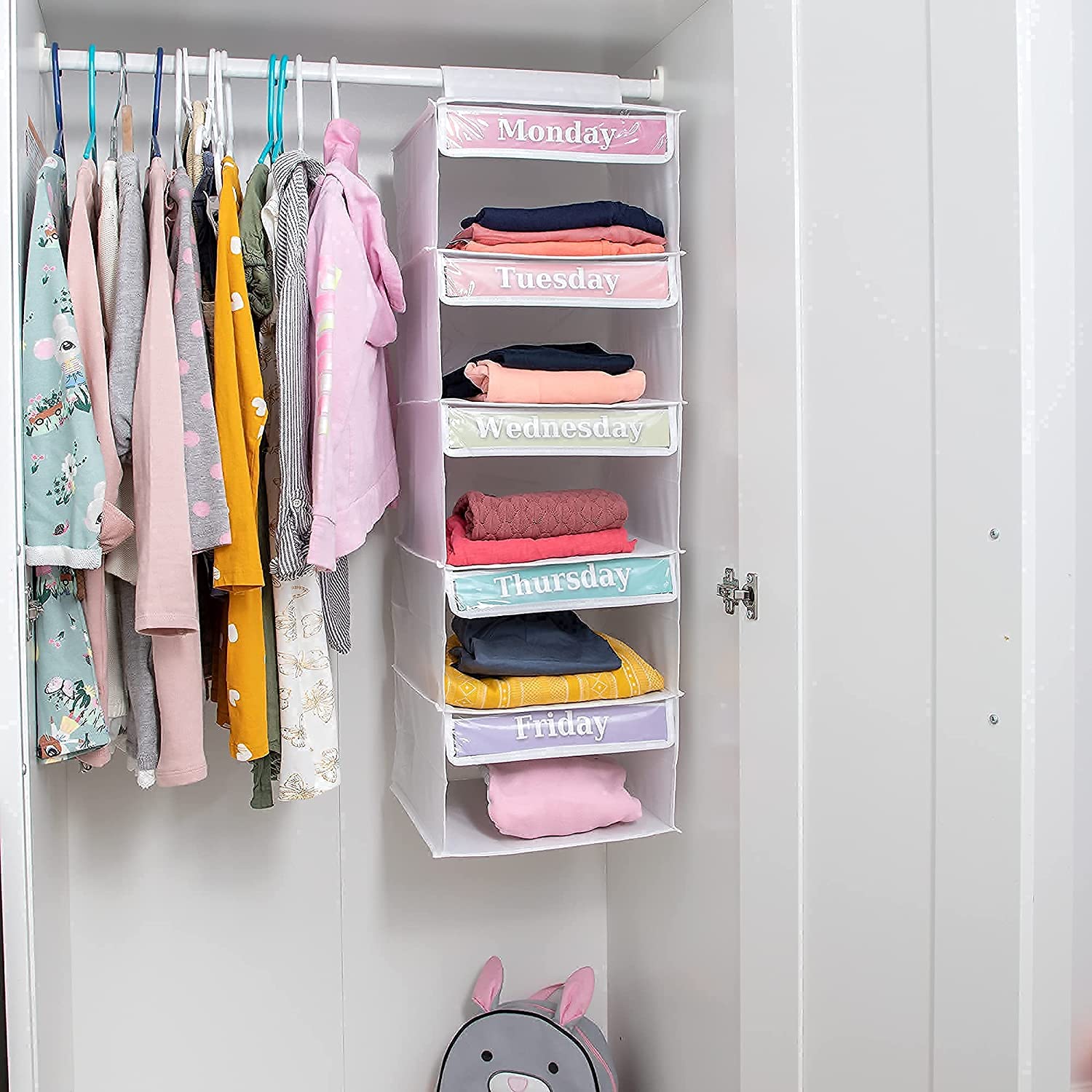 daily outfit organizer su amazon