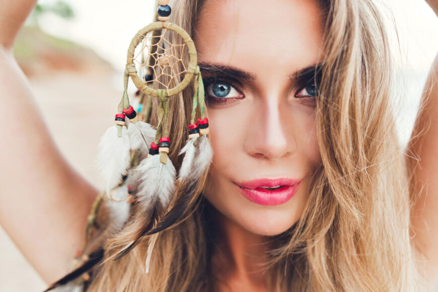 make up boho chic